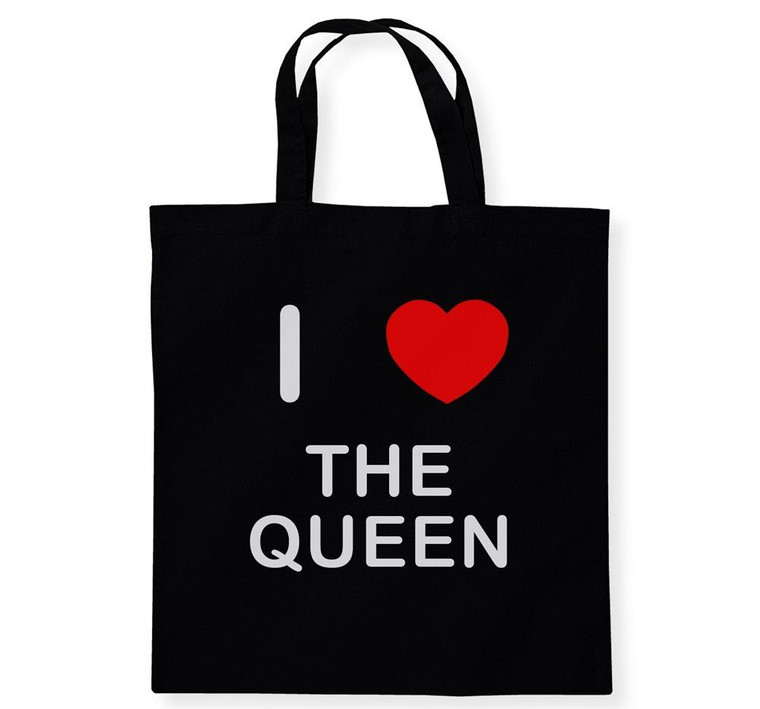I Love The Queen - Cotton Tote Bag