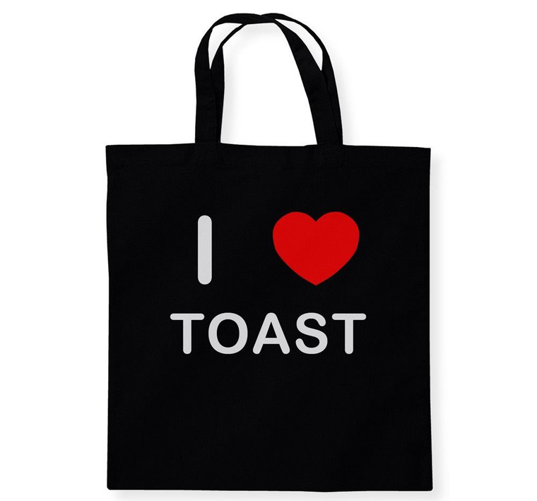 I Love Toast - Cotton Tote Bag