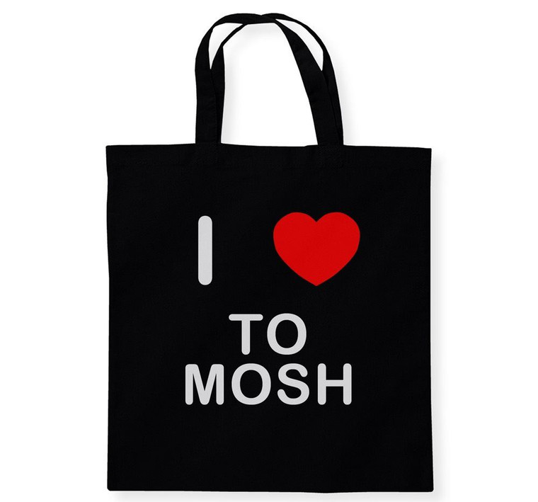 I Love To Mosh - Cotton Tote Bag