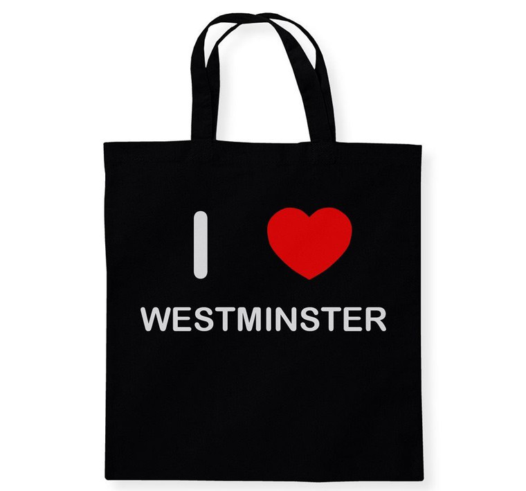 I Love Westminster - Cotton Tote Bag