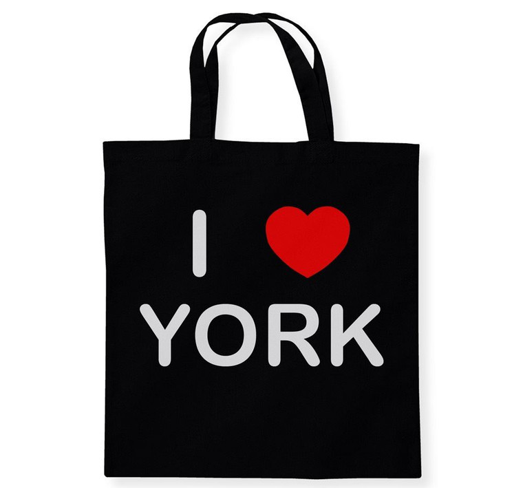 I Love York - Cotton Tote Bag