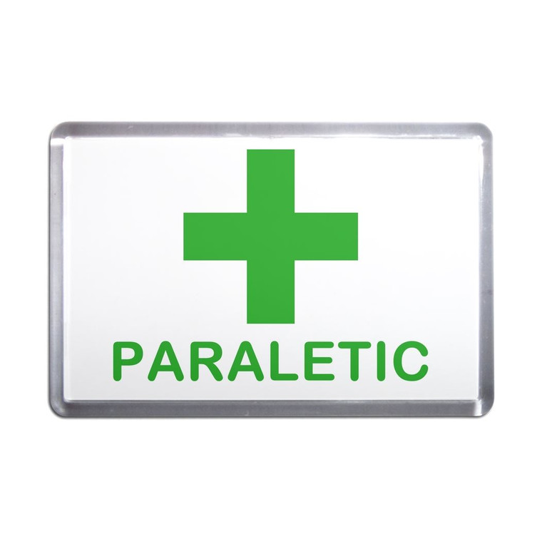 Paraletic - Plastic Fridge Magnet