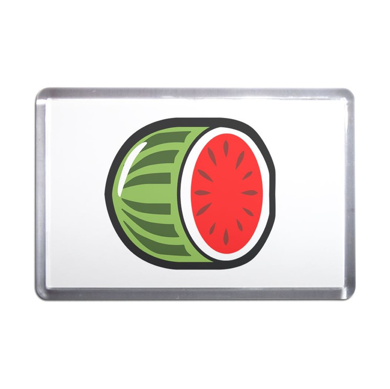 Fruit Machine Melon - Plastic Fridge Magnet