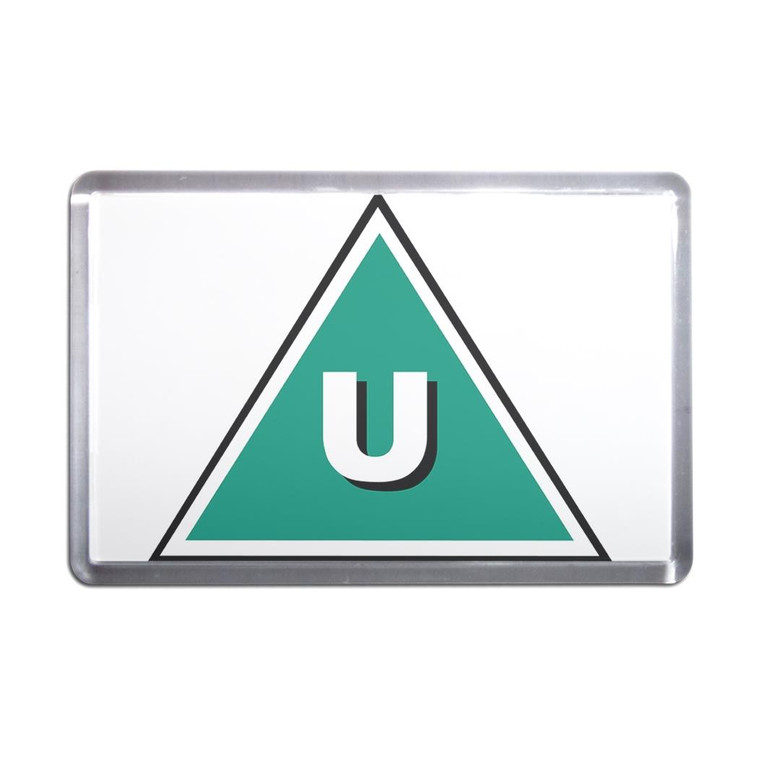 U Certificate - Plastic Fridge Magnet