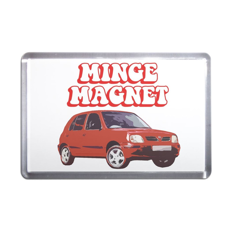Minge Magnet - Plastic Fridge Magnet