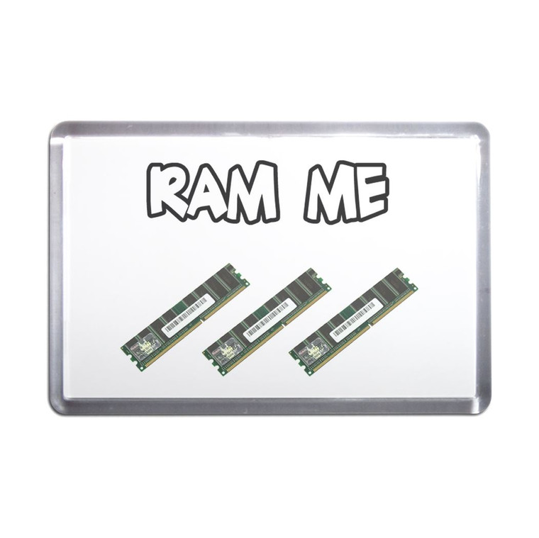 Ram Me - Plastic Fridge Magnet