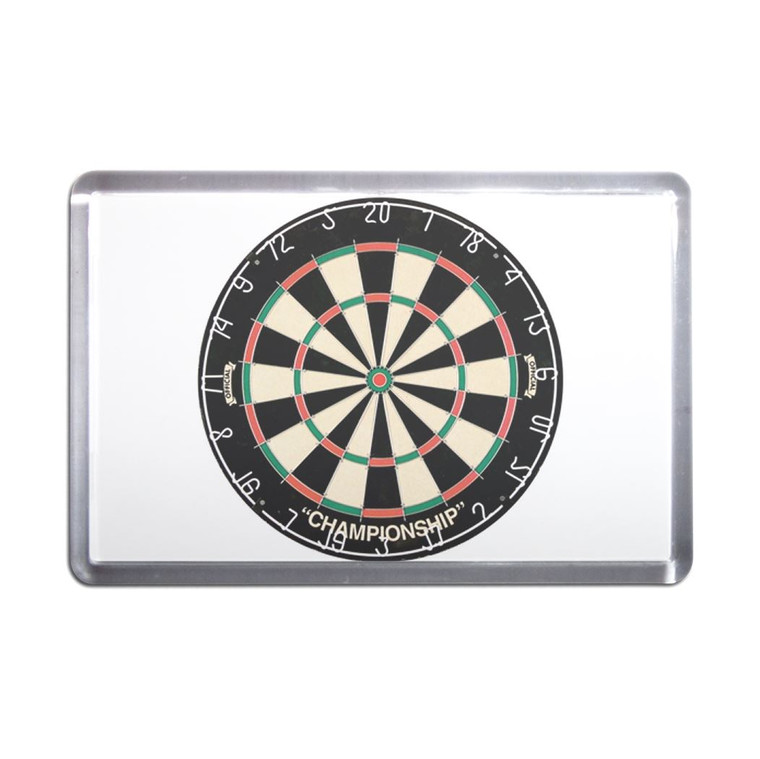 Dartboard - Plastic Fridge Magnet