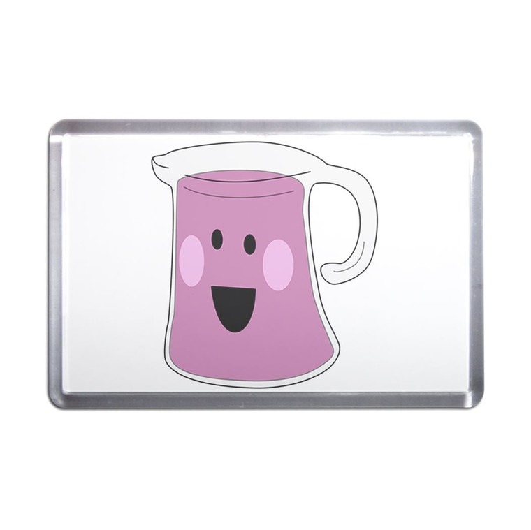 Jug of Juice - Plastic Fridge Magnet