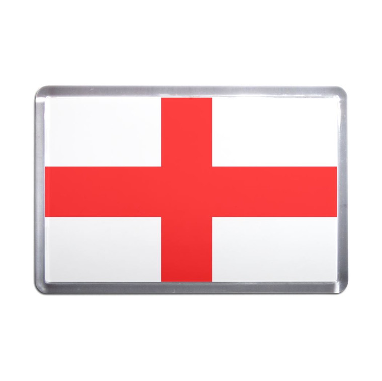 England Flag - Plastic Fridge Magnet