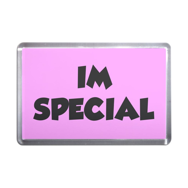 Im Special - Plastic Fridge Magnet