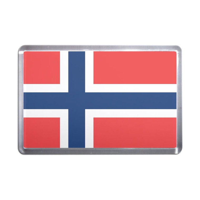 Norway Flag - Plastic Fridge Magnet Norway Flag - Plastic Fridge Magnet