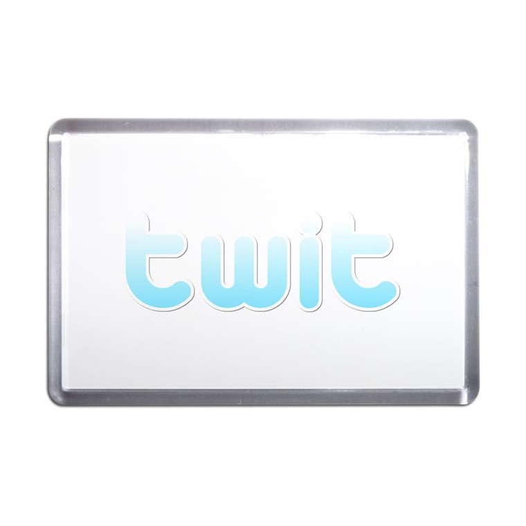 Twit - Plastic Fridge Magnet