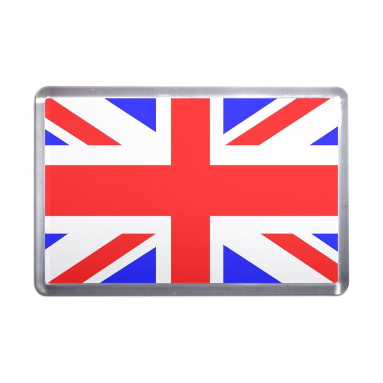 Union Jack UK Flag - Plastic Fridge Magnet