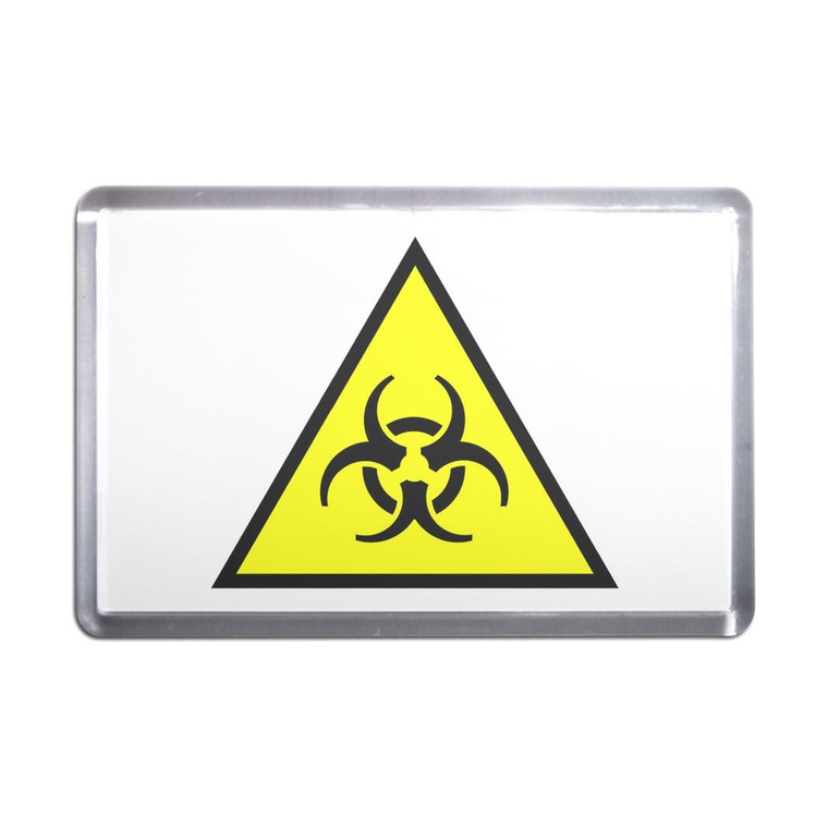 Biohazard - Plastic Fridge Magnet