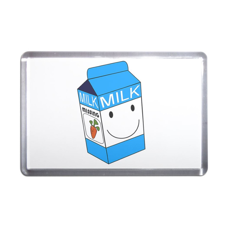 Milk Carton - Plastic Fridge Magnet