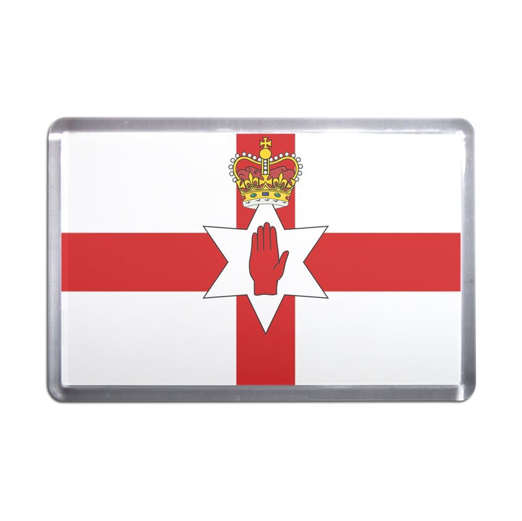 Northern Ireland Flag - Plastic Fridge Magnet