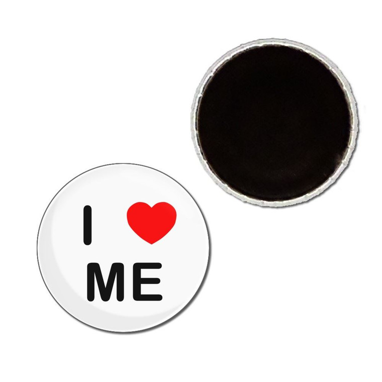 I Love Me - Button Badge Fridge Magnet