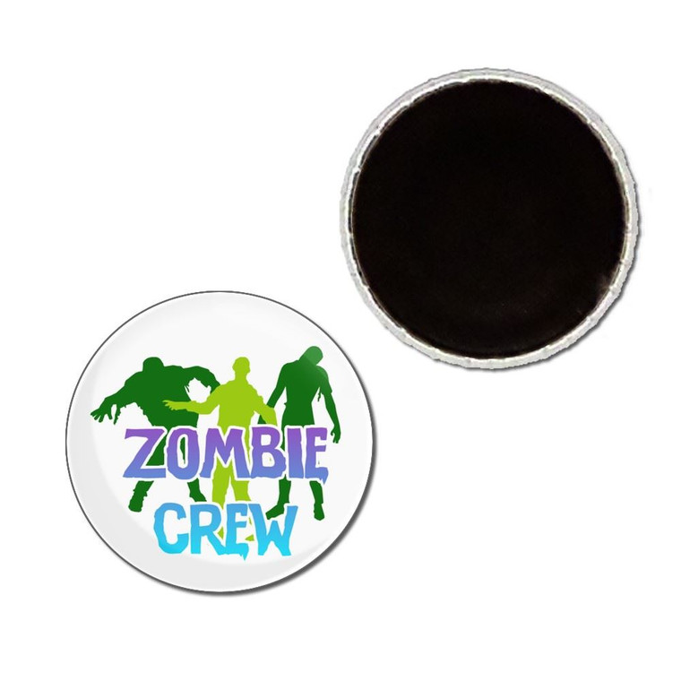 Zombie Crew - Button Badge Fridge Magnet