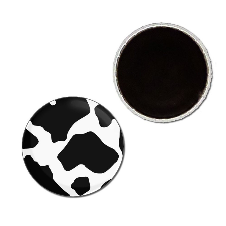 Cow Pattern - Button Badge Fridge Magnet