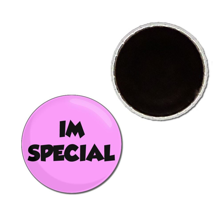 Im Special - Button Badge Fridge Magnet