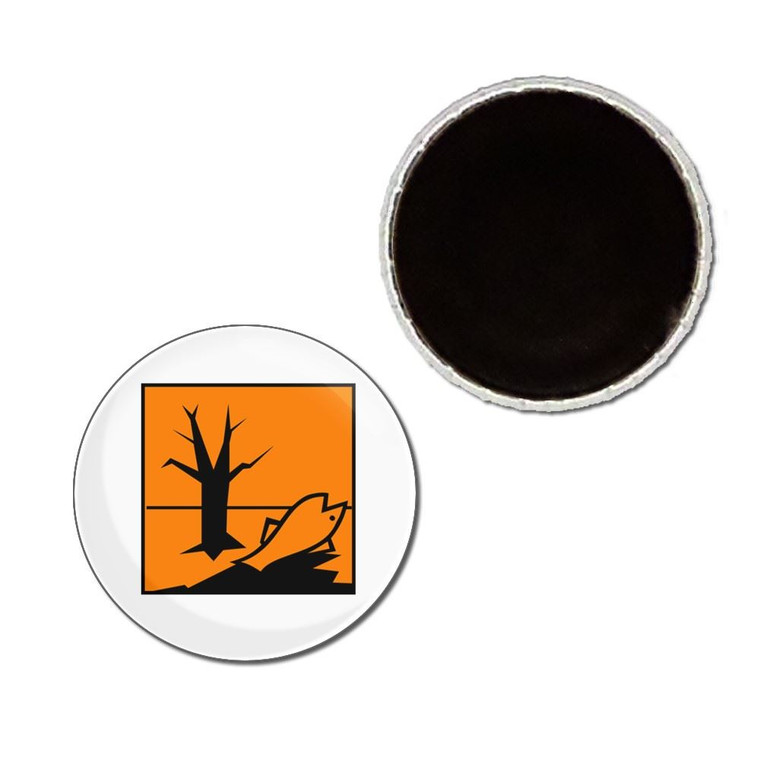 Enviromental Hazard - Button Badge Fridge Magnet