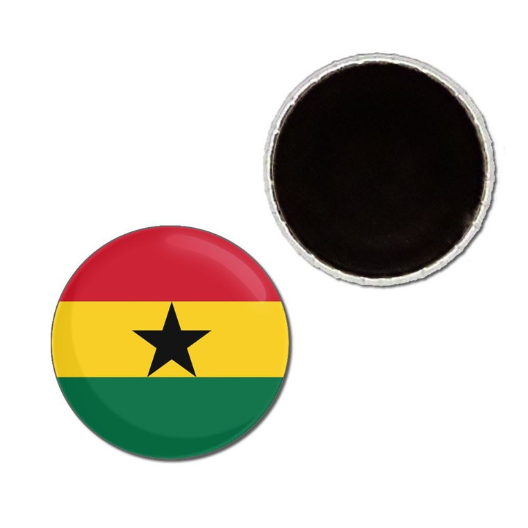 Ghana Flag - Button Badge Fridge Magnet