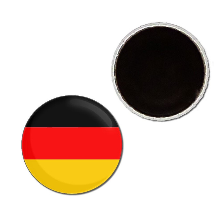 Germany Flag - Button Badge Fridge Magnet