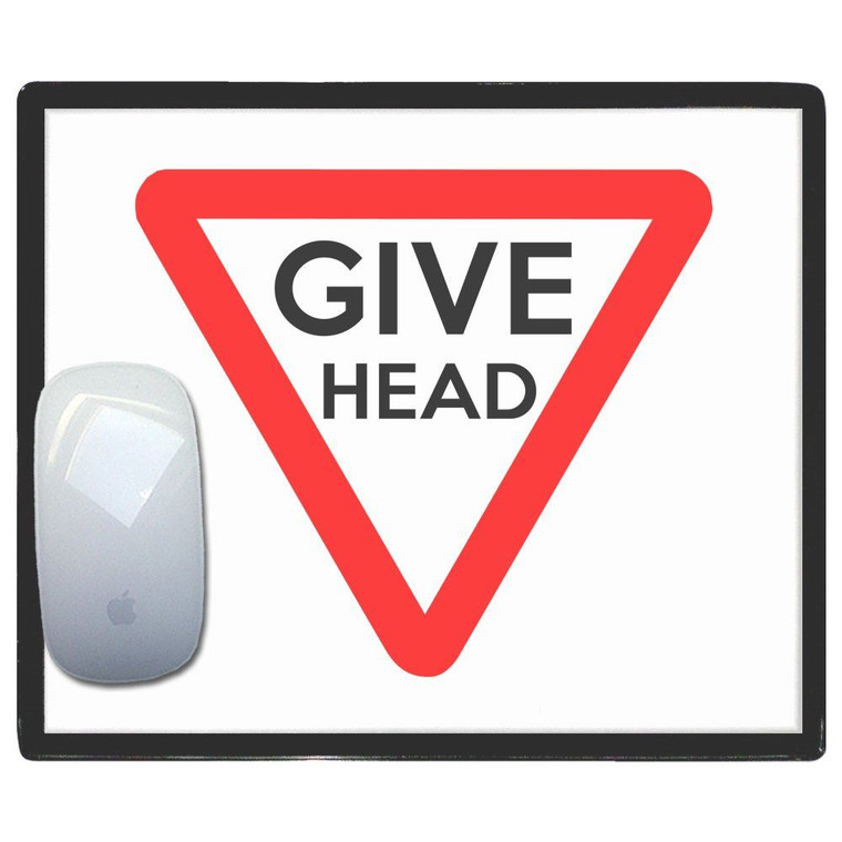 Give Head - Mouse Mat