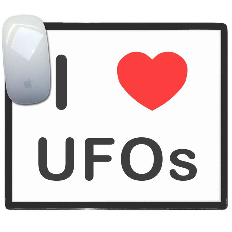 I Love Ufos - Mouse Mat