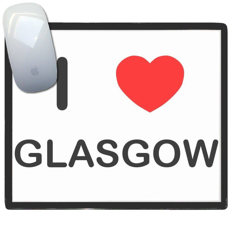 I Love Glasgow - Mouse Mat