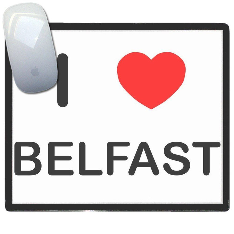 I Love Belfast - Mouse Mat