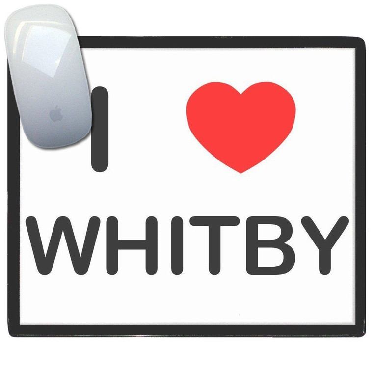 I Love Whitby - Mouse Mat
