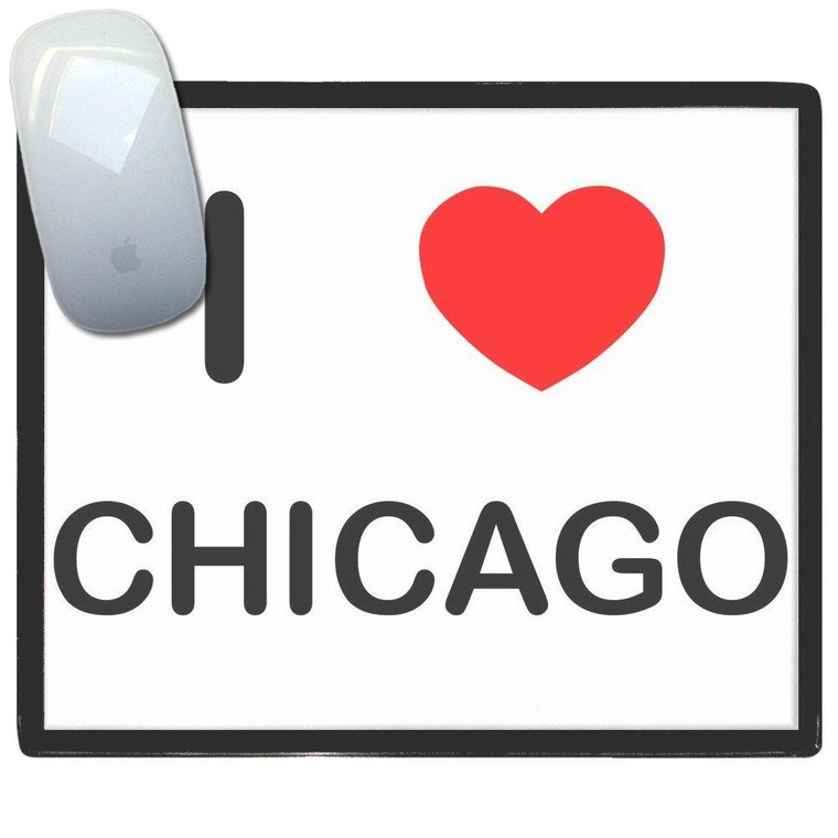 I Love Chicago - Mouse Mat