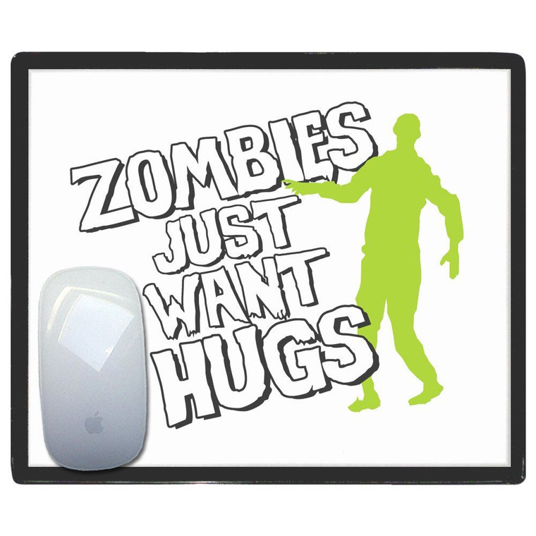 Zombies Just Want Hugs - Mouse Mat