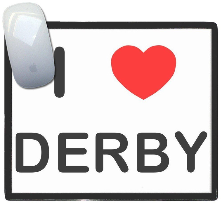 I Love Derby - Mouse Mat