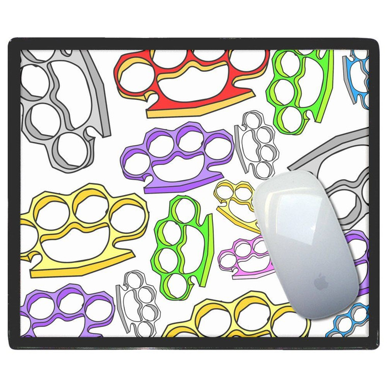 Knuckle Duster Pattern - Mouse Mat