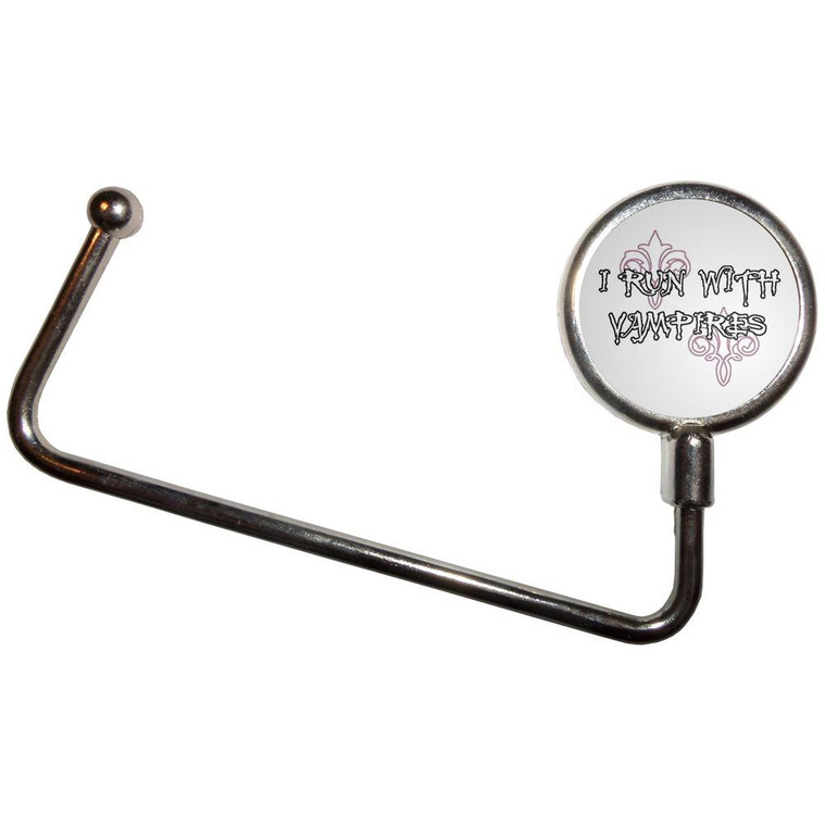 I Run With Vampires - Handbag Table Hook Hanger