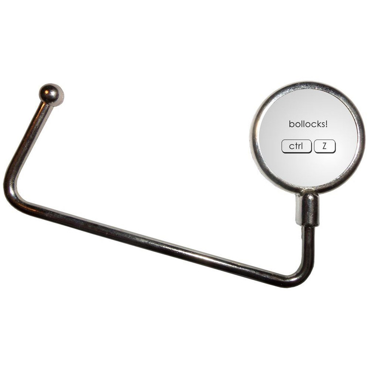 Ctrl Z - Bollocks - Handbag Table Hook Hanger