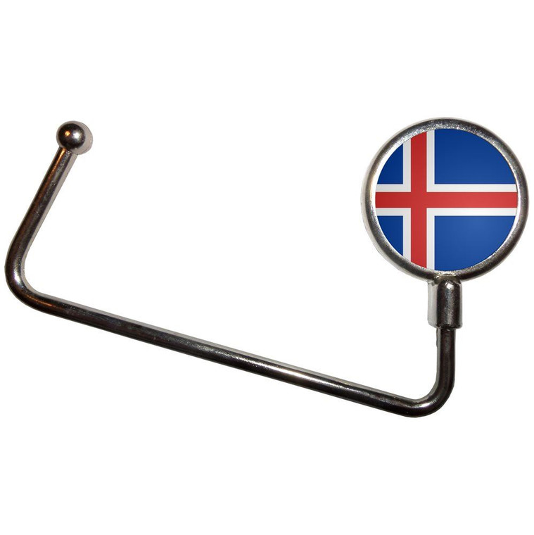 Iceland Flag - Handbag Table Hook Hanger