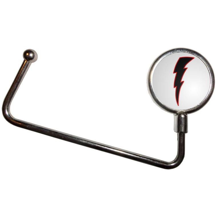 Lightning Bolt Black - Handbag Table Hook Hanger