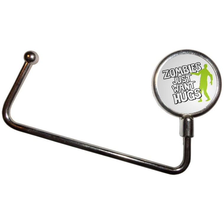 Zombies Just Want Hugs - Handbag Table Hook Hanger