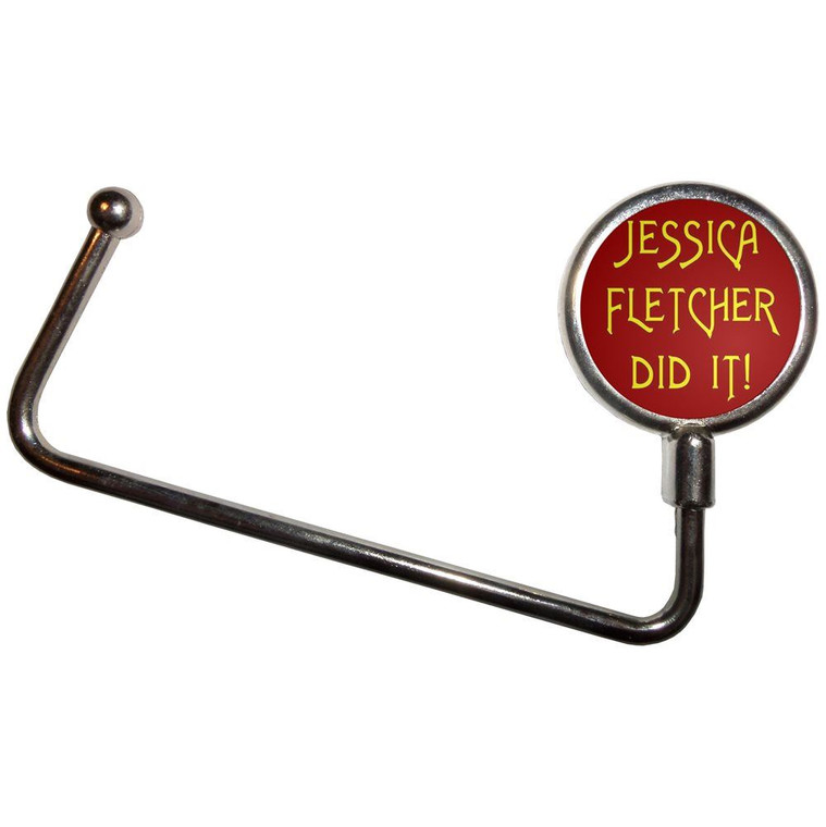 Jessica Fletcher Did It - Handbag Table Hook Hanger