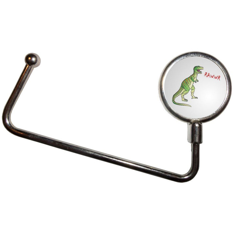Dinosaur Rawwr! - Handbag Table Hook Hanger Dinosaur Rawwr! - Handbag Table Hook Hanger