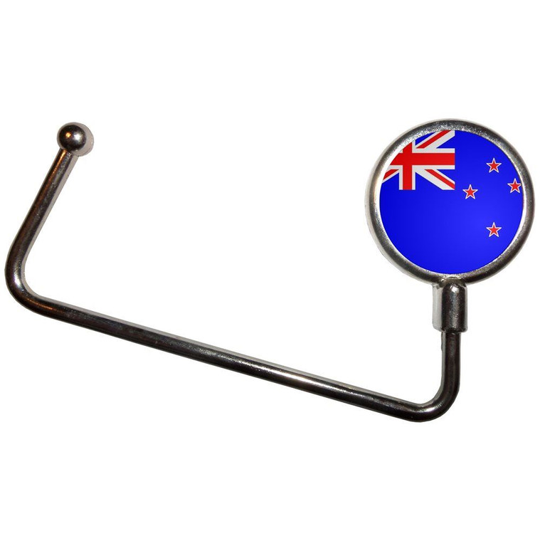 New Zealand Flag - Handbag Table Hook Hanger New Zealand Flag - Handbag Table Hook Hanger