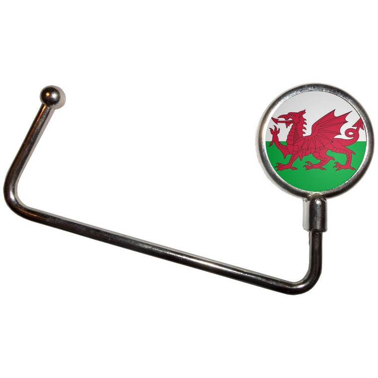 Wales Flag - Handbag Table Hook Hanger