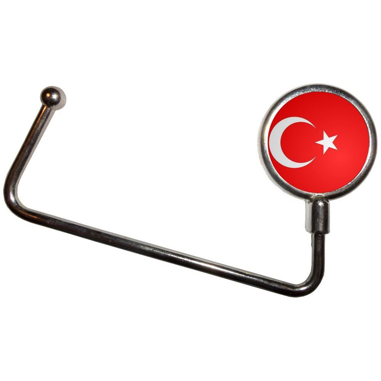 Turkey Flag - Handbag Table Hook Hanger