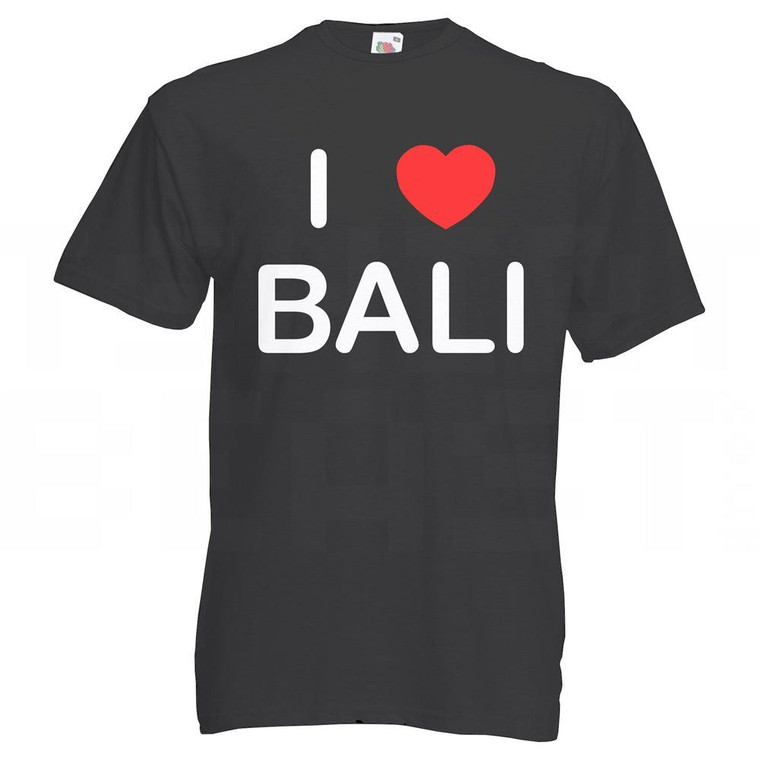 I Love Bali - T Shirt