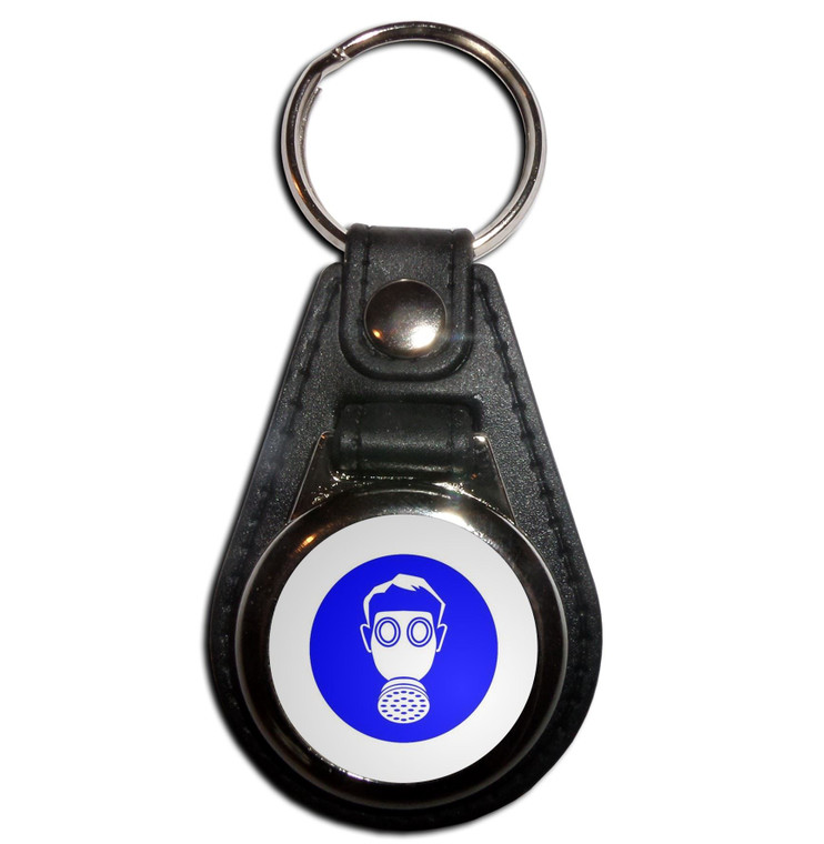 Respiratory - Plastic Medallion Key Ring