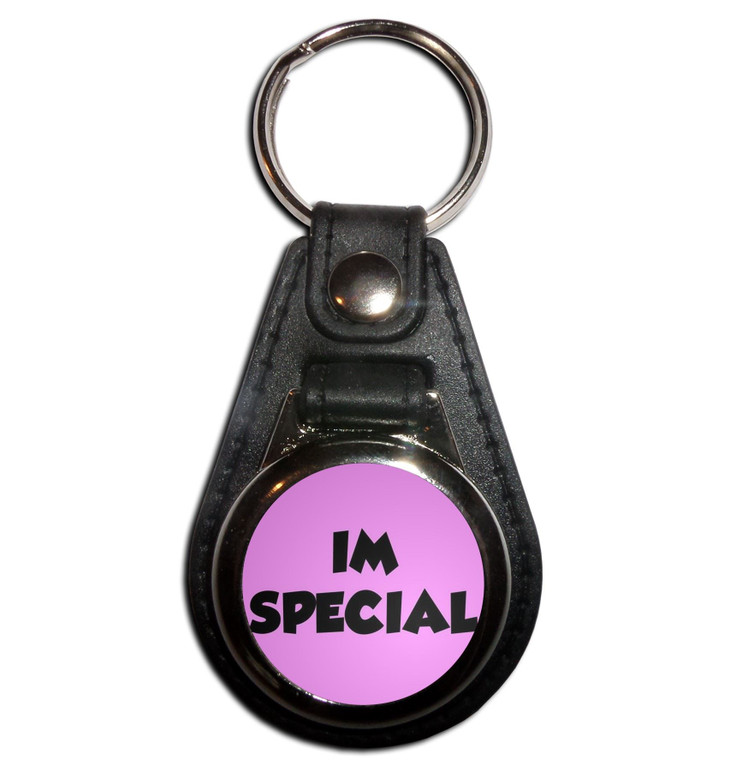 Im Special - Plastic Medallion Key Ring