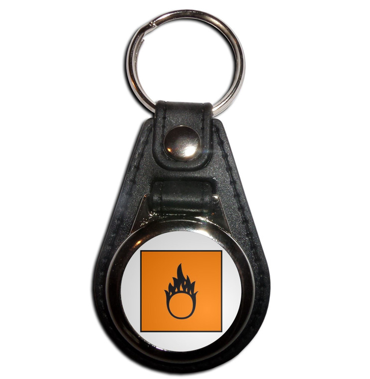 Oxydising - Plastic Medallion Key Ring